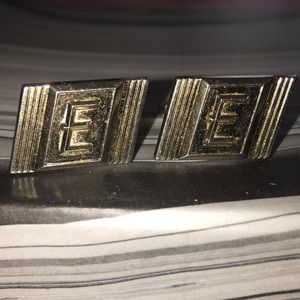 Vintage Hickok USA initial E Cuff links